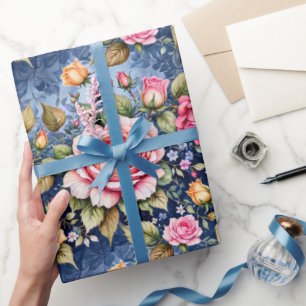 Colourful Rose Fantasy  Wrapping Paper