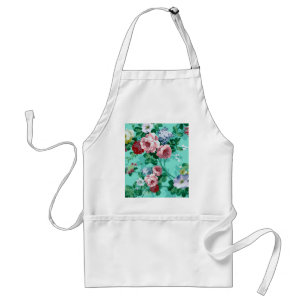 Colourful Roses & Flowers Standard Apron