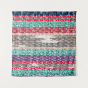 Colourful rough Fabric Texture, Pattern, Backgroun Tapestry