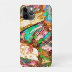 Colourful - Rustic and rough like roughcast iPhone 11 Pro Case