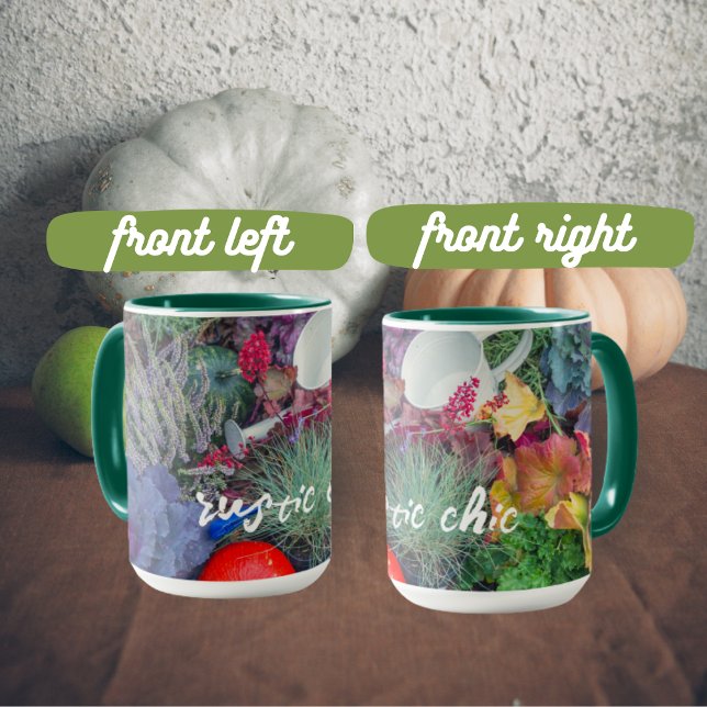 Colourful rustic autumn garden mug (Creator Uploaded)