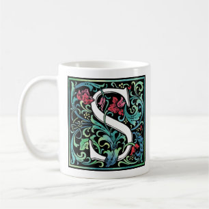 Colourful S Monogram Mug