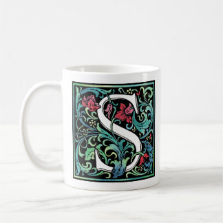 Colourful S Monogram Mug