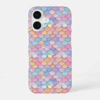 Colourful Scale Mermaid Pattern
