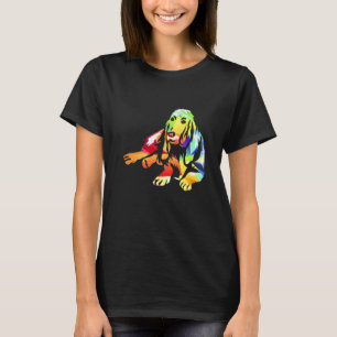 Colourful Scent Basset Hound Beagle T-Shirt