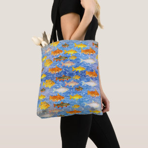 Colourful School of Fish Tote Bag