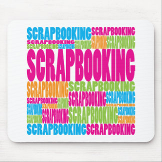 Colourful Scrapbooking Mouse Mat