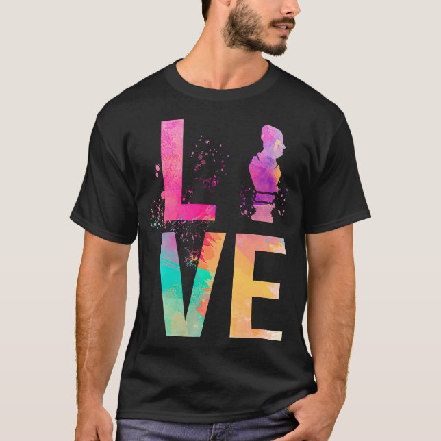 Colourful Sculpting  Sculpting T-Shirt (Front)