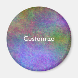 Colourful Sea Bed I - Template Magnet