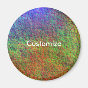 Colourful Sea Bed II - Template Magnet