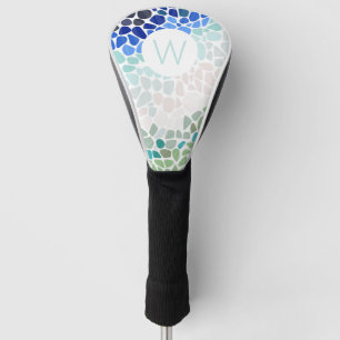 Colourful Sea Glass Golf Head Cover