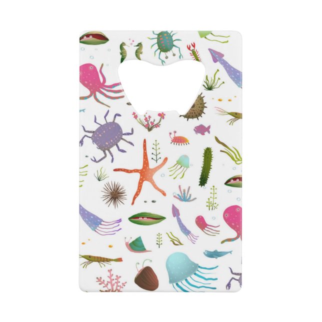 Colourful Sea Life (Front)