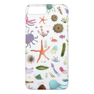 Colourful Sea Life iPhone 8 Plus/7 Plus Case