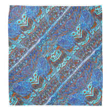 Colourful Sea Turtle Wave Patterned
