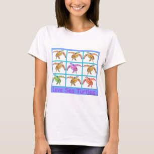Colourful Sea Turtles T-Shirt