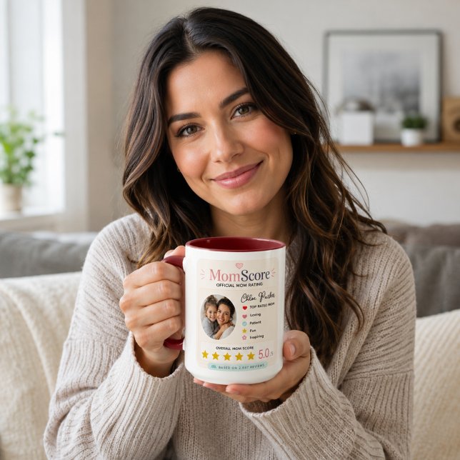 Colourful Search Style Mum Photo Tribute Mug (Colorful Search Style Mom Photo Tribute Mug
)