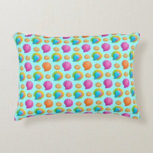 Colourful Seashells  Decorative Cushion
