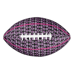 Colourful SG Girls Pink Pattern Kid's Football American Football