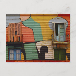 Colourful Shacks Buenes Aires Argentina Postcards