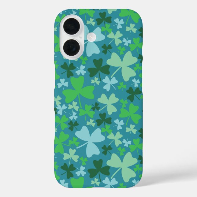 Colourful Shamrocks Case-Mate iPhone Case (Back)