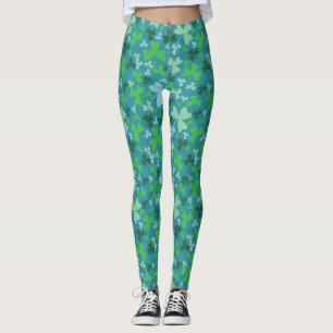 Colourful Shamrocks Leggings