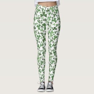 Colourful Shamrocks Leggings