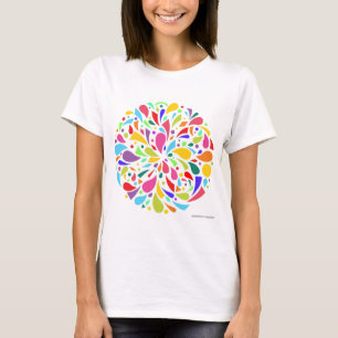 Colourful Shape Burst T-Shirt