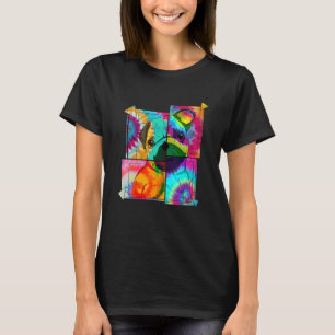 Colourful Shape Of Pug Dog In Mirrors Portrait Car T-Shirt