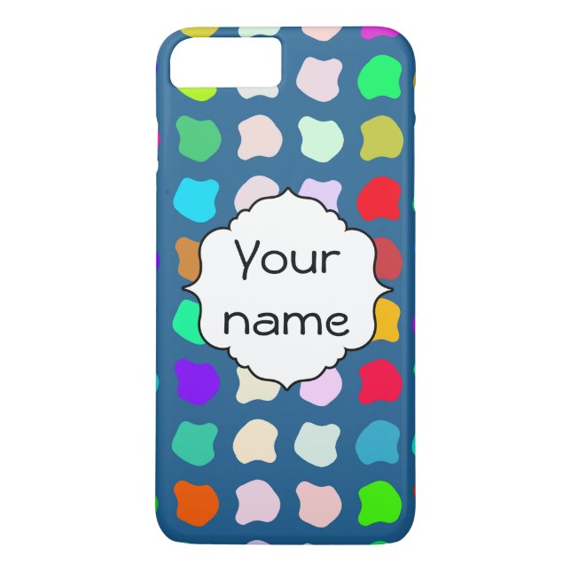 Colourful shapes abstract design Case-Mate iPhone case (Back)