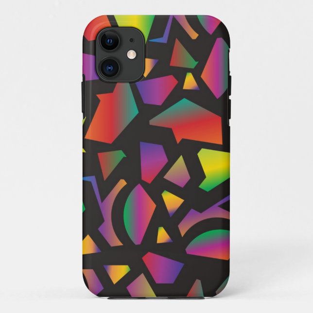colourful shapes Case-Mate iPhone case (Back)