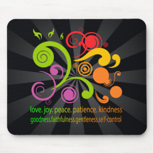 Colourful Shapes, Fruit of the Spirit Mouse Mat