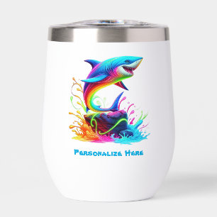 Colourful Shark Splash-