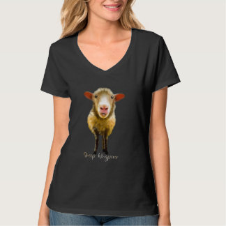 Colourful Sheep Whisperer Funny Farming Farm Anima T-Shirt