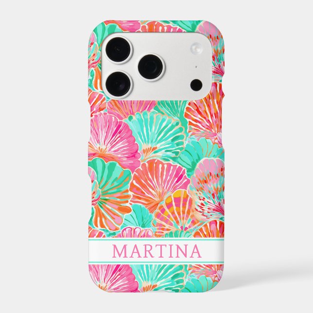 Colourful Shells Monogrammed (Back)