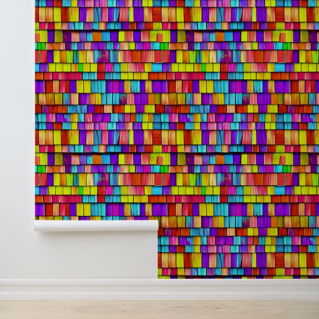 Colourful Shingles Wallpaper (Application)