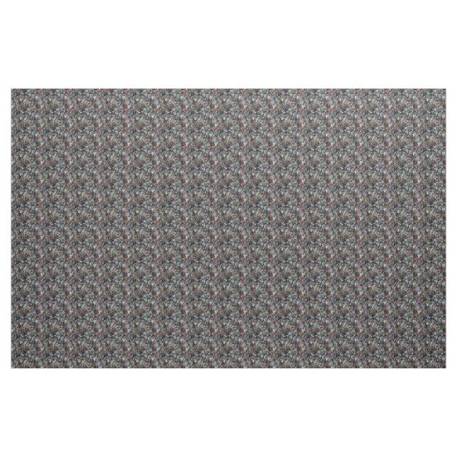 Colourful Shiny Beach Stones Pattern Fabric (Yard)