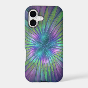 Colourful Shiny Fantasy Flower Abstract Fractal Ar