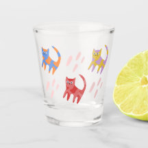 Colourful Shot Glass