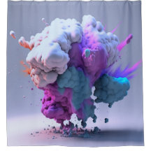 Colourful Shower Curtain