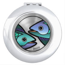 Colourful Sign of the Zodiac - Pisces