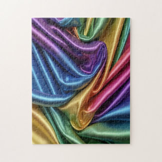 Colourful Silk - Jigsaw Puzzle