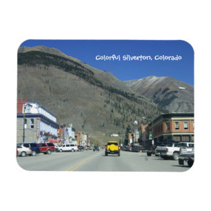 Colourful Silverton, Colorado Magnet