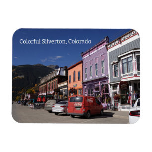 Colourful Silverton, Colorado Magnet