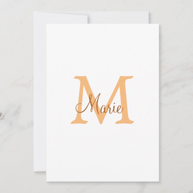 Colourful simple minimal add your text image invitation (Front)