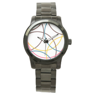 Colourful, simple modern cool, urban trendy watch