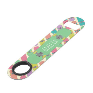 Colourful Skateboard Pattern Personalised