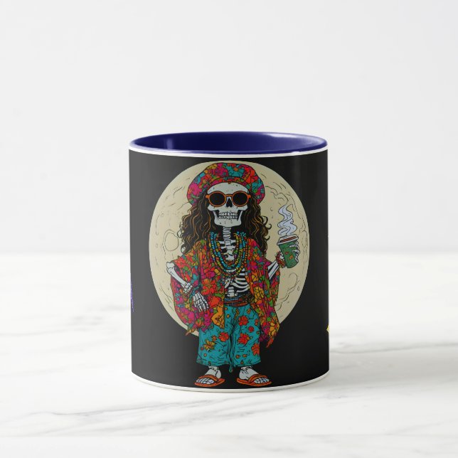 Colourful Skeleton Dad Mug (Center)