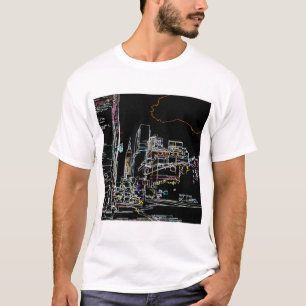 Colourful skyline in Manhattan T-Shirt
