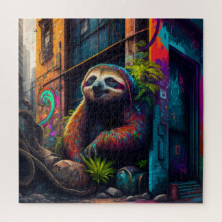 Colourful Sloth Puzzle