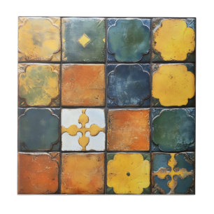 Colourful Small Tile Pattern